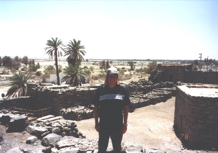 Stephen Liddell at Azraq Castle