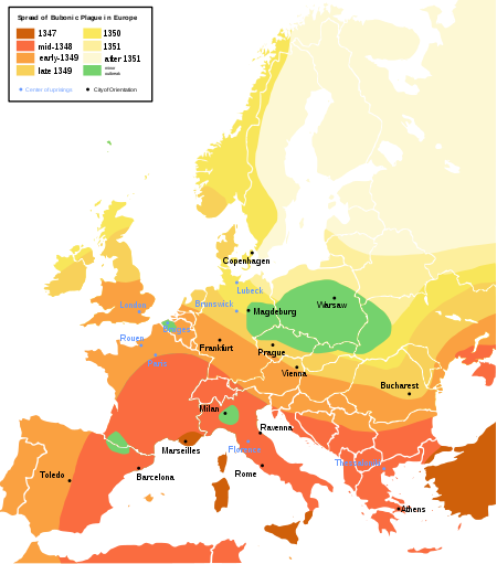 Spread of The Plague