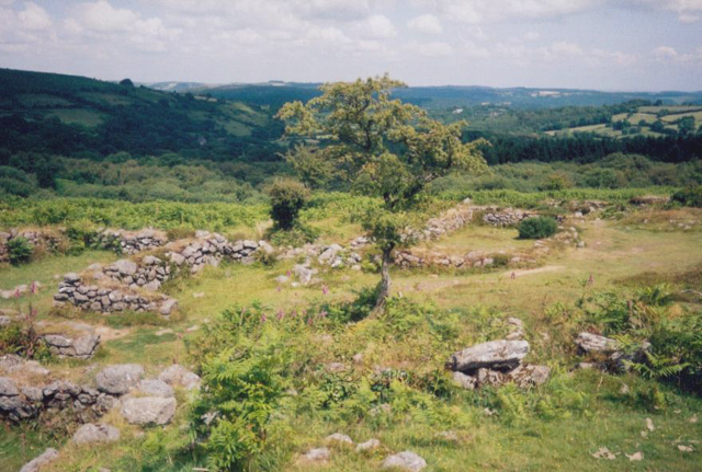 Hound Tor abandoned village