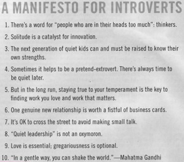 Introvert Manifesto