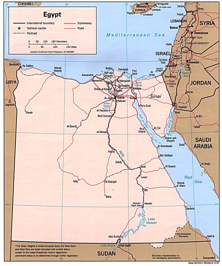 Карта государства египет. Политическая карта Египта. Полная карта Египта. Расположение Египта на карте.