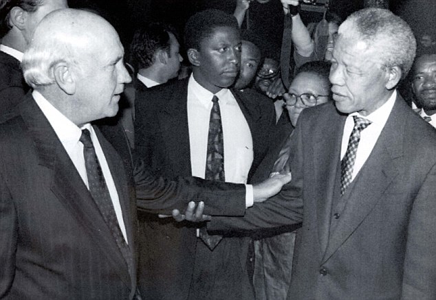 Mandela and FW de Klerk