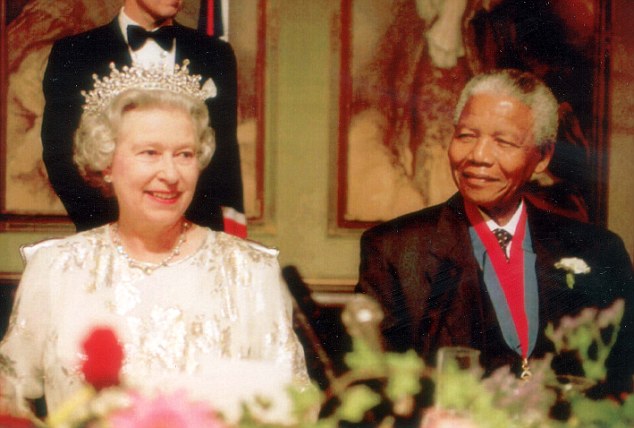 The Queen and President Mandela