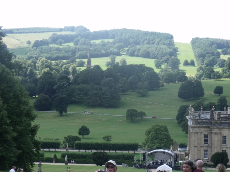 Chatsworth House in Derbyshire
