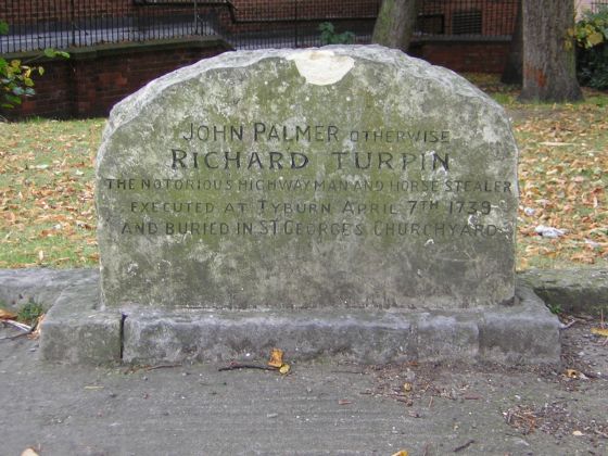 Grave of Dick Turpin