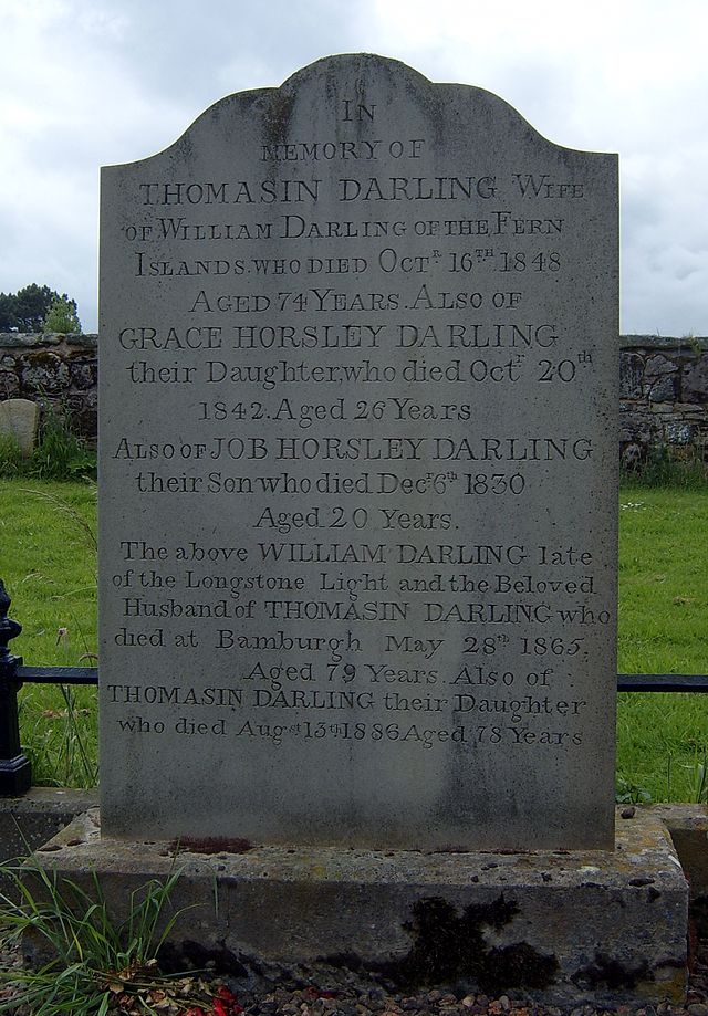 The grave of Grace Darling