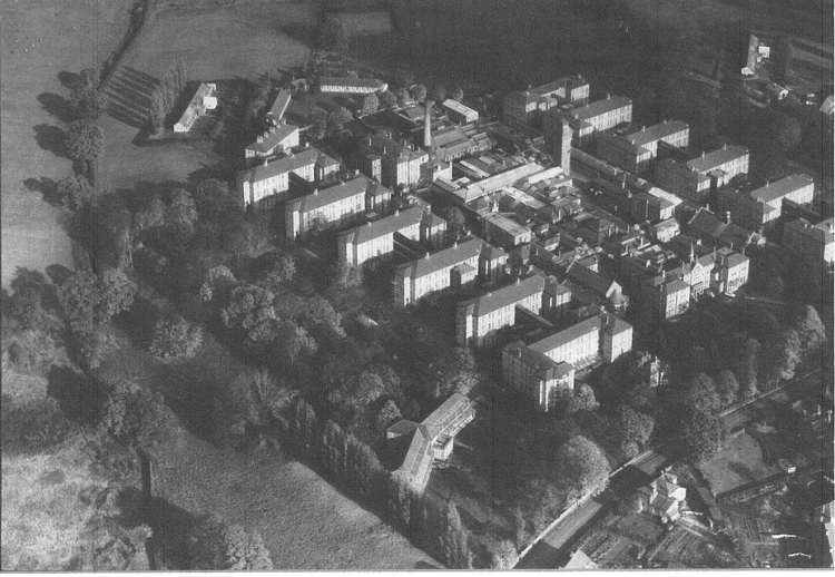 Aerial Shot of Leavesden Asylum