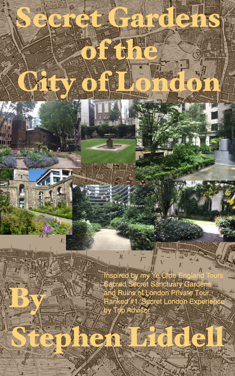 Secret Gardens of the City of London Kindle Cover